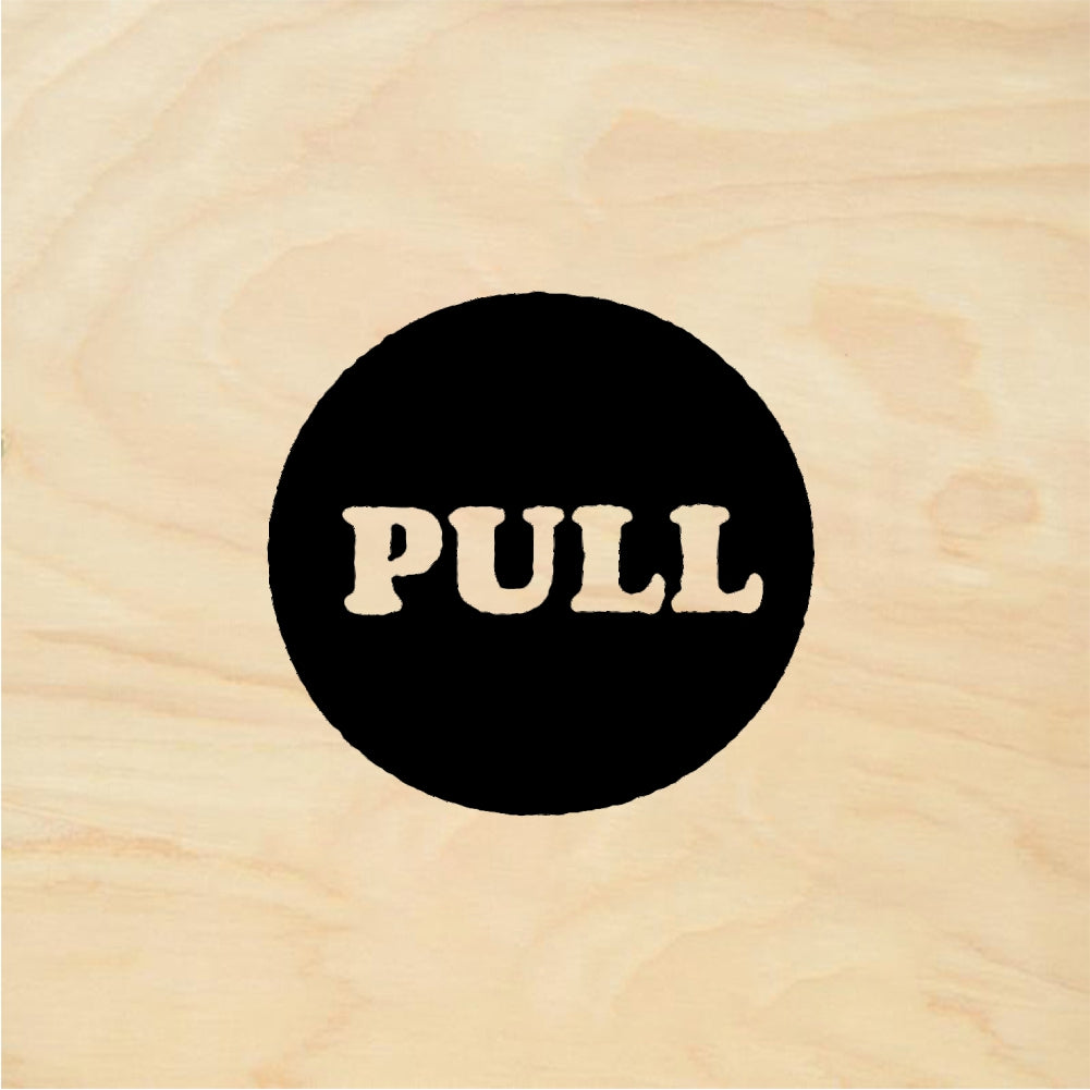 StampaFe PULL - Rubber Stamp 0.5 x 0.5
