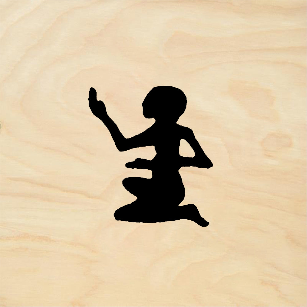StampaFe Egyptian goddess, left Egyptian Goddess Left - Rubber Stamp 1.25 x 1.5