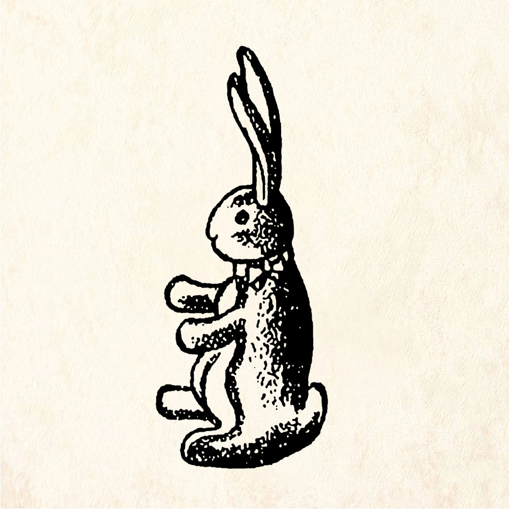 StampaFe Stuffed bunny - Rubber Stamp 0.75 x 1