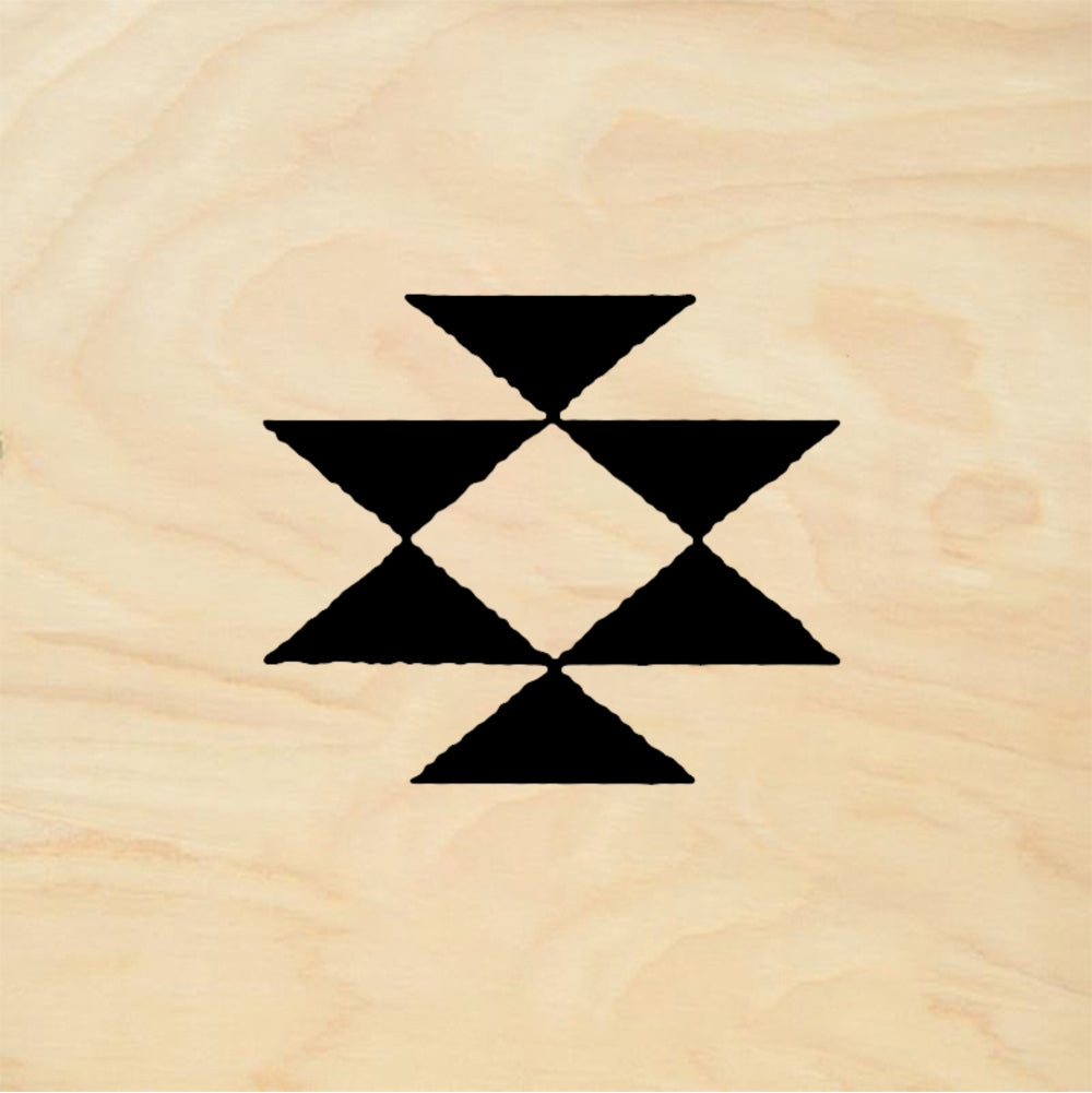 StampaFe Santa Fe diamond - Rubber Stamp 1.25 x 0.75