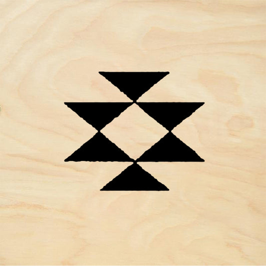 StampaFe Santa Fe diamond - Rubber Stamp 1.25 x 0.75