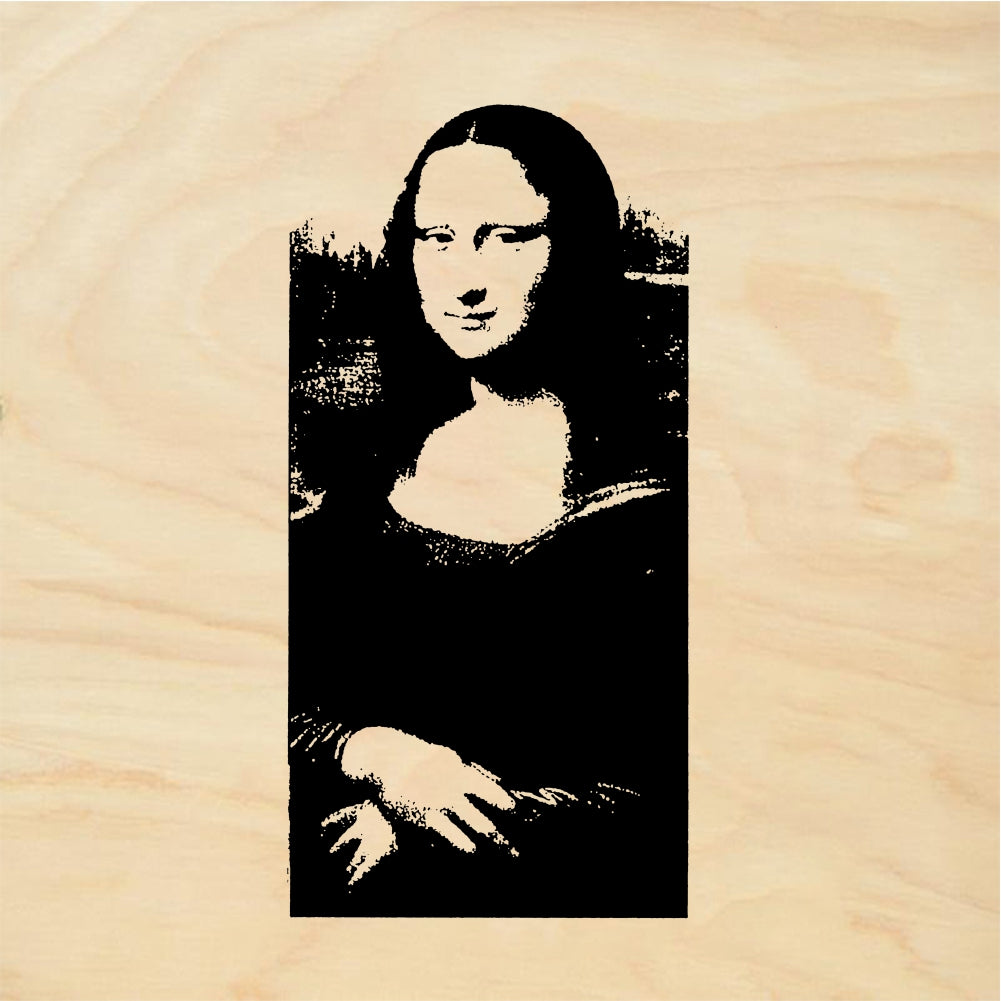 StampaFe Mona Lisa - Rubber Stamp 1.25 x 1.75