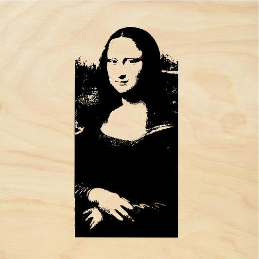 StampaFe Mona Lisa - Rubber Stamp 1.25 x 1.75