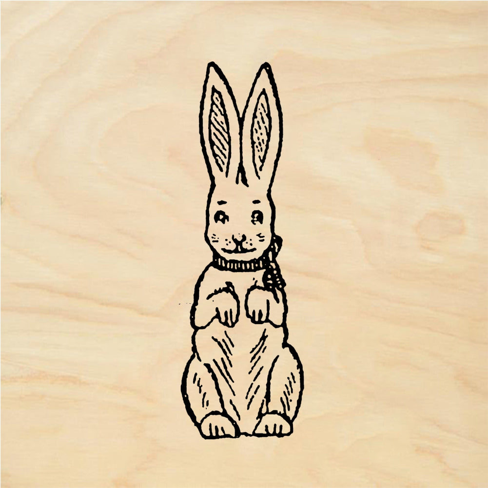 StampaFe Ceramic bunny - Rubber Stamp 0.5 x 1