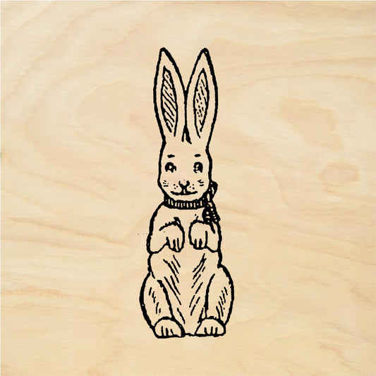 StampaFe Ceramic bunny - Rubber Stamp 0.5 x 1
