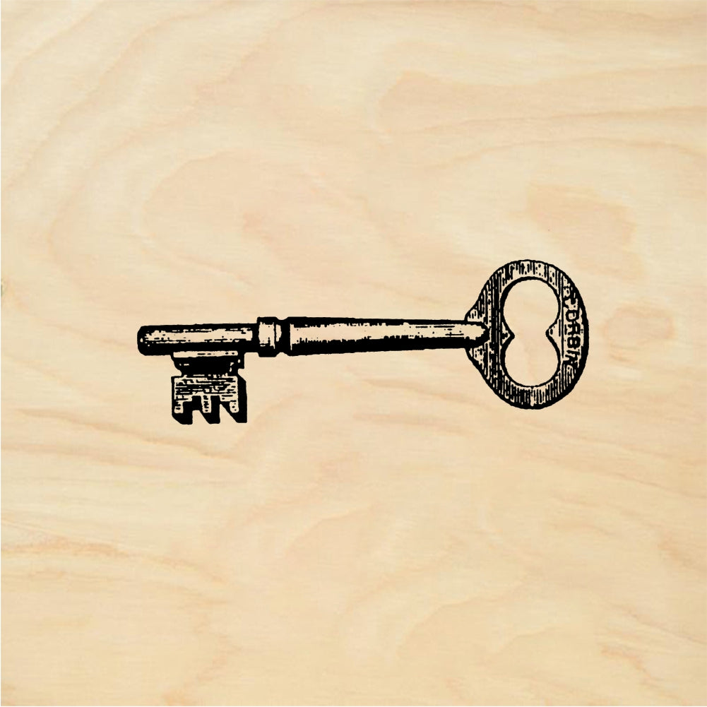 StampaFe Skeleton key - Rubber Stamp 1.75 x 1