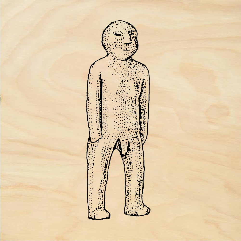 StampaFe Prehistoric Dick - Rubber Stamp 1.25 x 1.25