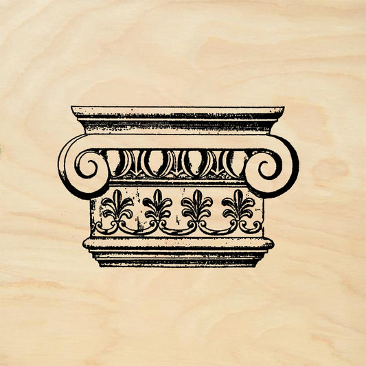StampaFe Classical Column - Rubber Stamp 2 x 1.5