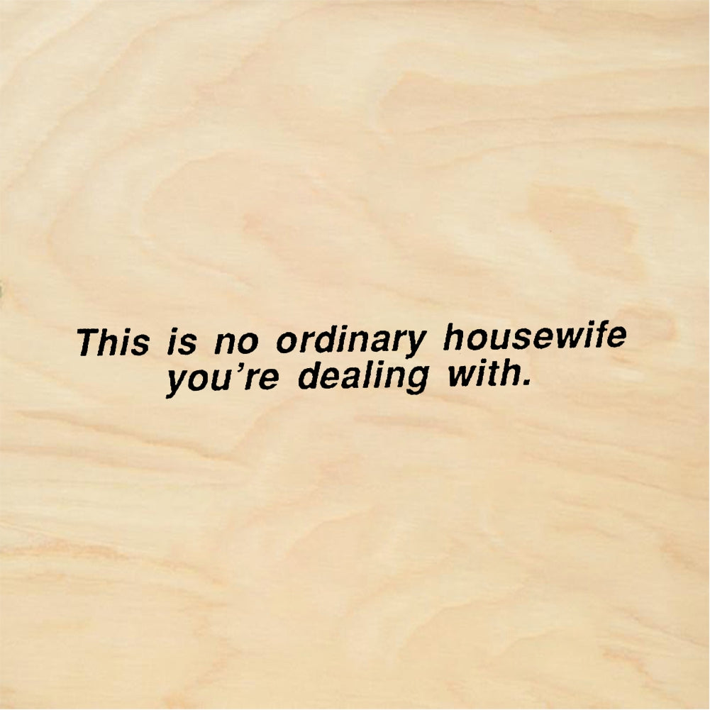 StampaFe Ordinary housewife - Rubber Stamp 2.5 x 0.5