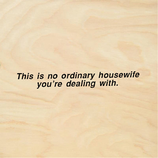 StampaFe Ordinary housewife - Rubber Stamp 2.5 x 0.5