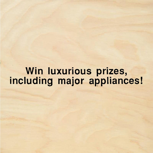 StampaFe Win luxurious prizes Luxurious Prizes - Rubber Stamp 2 x 0.75