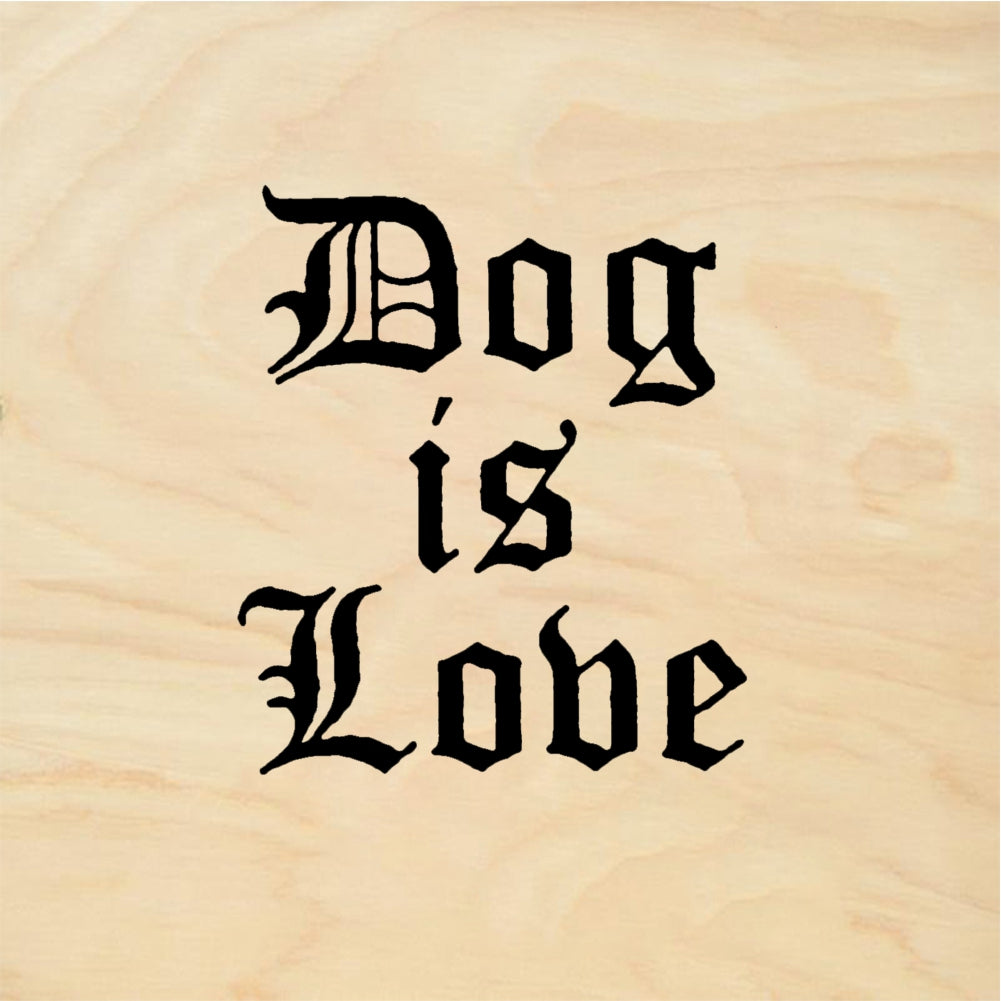 StampaFe Dog is Love - Rubber Stamp 0.75 x 0.75
