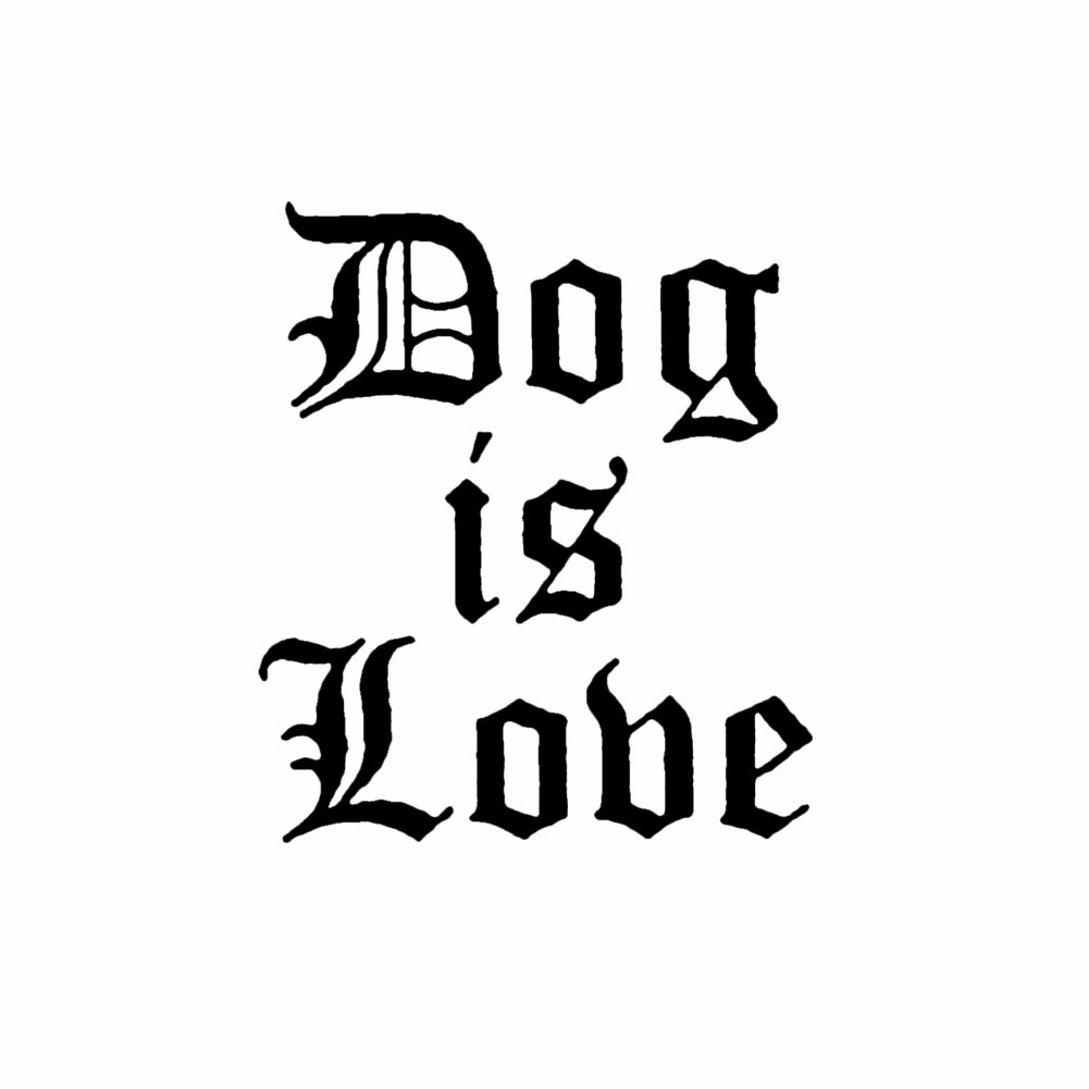StampaFe Dog is Love - Rubber Stamp 0.75 x 0.75