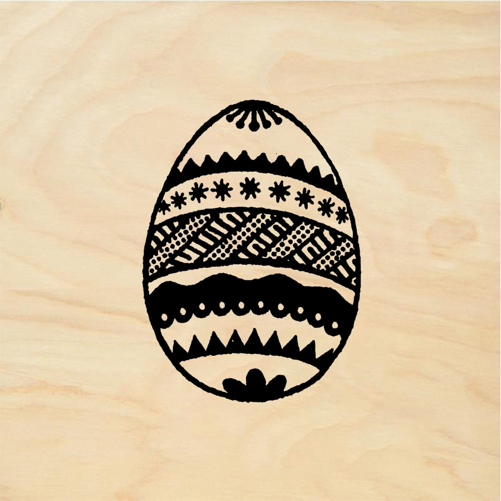 StampaFe Busy Easter egg - Rubber Stamp 1.25 x 1.5