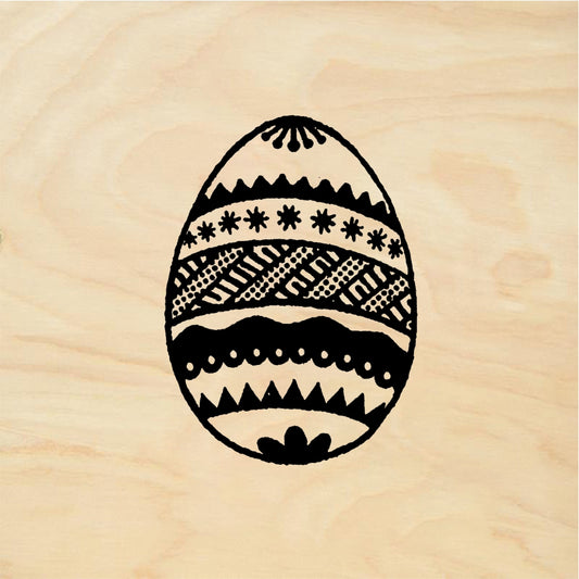 StampaFe Busy Easter egg - Rubber Stamp 1.25 x 1.5