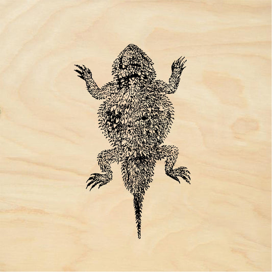 StampaFe Horned toad - Rubber Stamp 1.25 x 1.25