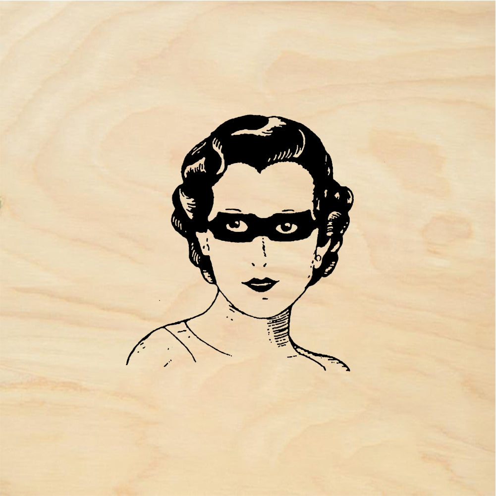 StampaFe Crow Detailed Crow - Rubber Stamp 1.25 x 1.5