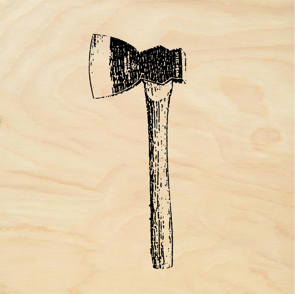 StampaFe Axe - Rubber Stamp 1.5 x 1