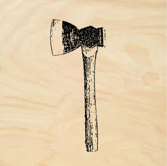 StampaFe Axe - Rubber Stamp 1.5 x 1