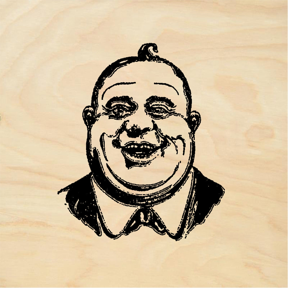 StampaFe Mr Chubs - Rubber Stamp 1.25 x 1.25