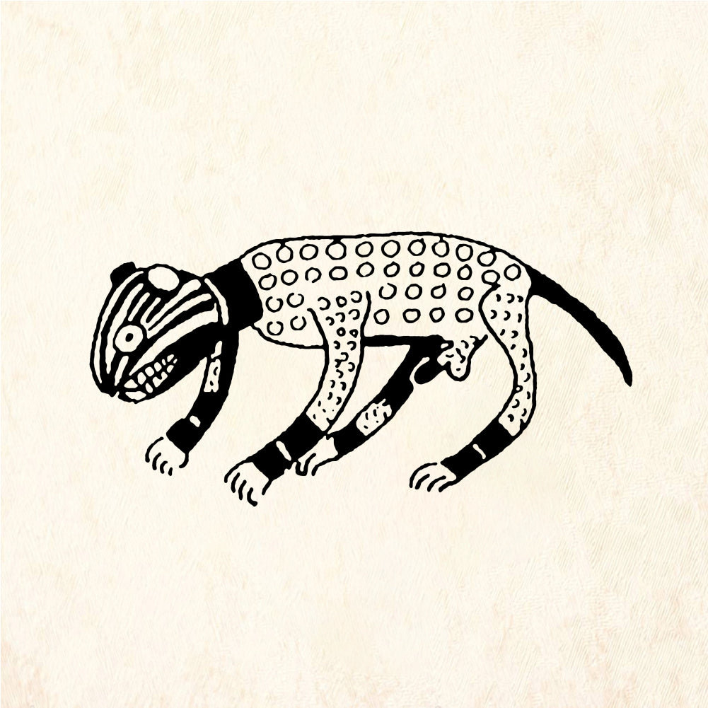 StampaFe Tom cat Petroglyph Tom Cat - Rubber Stamp 1.5 x 1