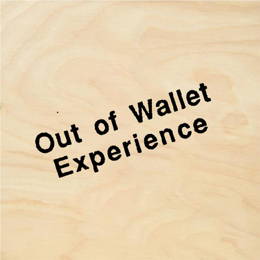 StampaFe Out of Wallet Experience Out Of Wallet - Rubber Stamp 1.75 x 0.75