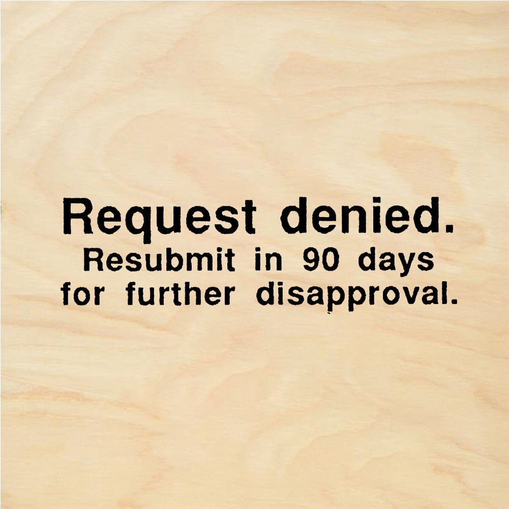 StampaFe Request denied - Rubber Stamp 1.5 x 0.5