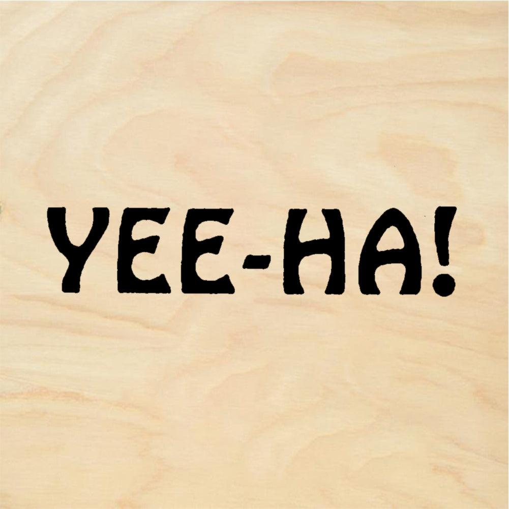 StampaFe YEE-HA! - Rubber Stamp 1 x 0.5