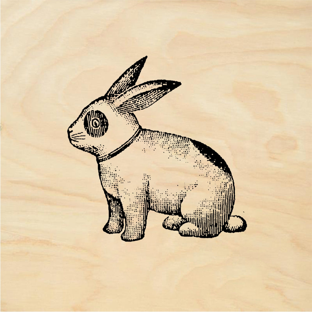 StampaFe Spotted bunny - Rubber Stamp 1.25 x 1