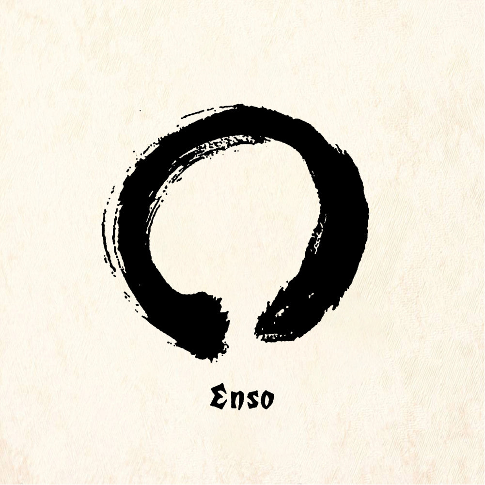 StampaFe Enso Empty Circle - Rubber Stamp 1.25 x 1