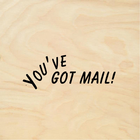 StampaFe YOU'VE GOT MAIL! Youve Got Mail - Rubber Stamp 2.25 x 0.5