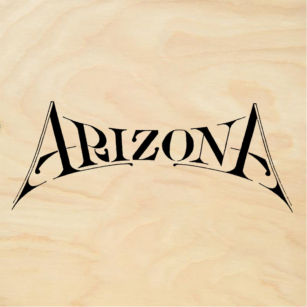 StampaFe ARIZONA Western Text - Rubber Stamp 2.5 x 1.25