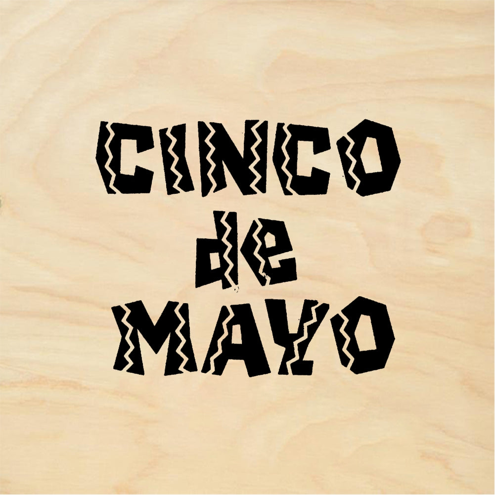 StampaFe CINCO de MAYO - Rubber Stamp 2.5 x 1.5