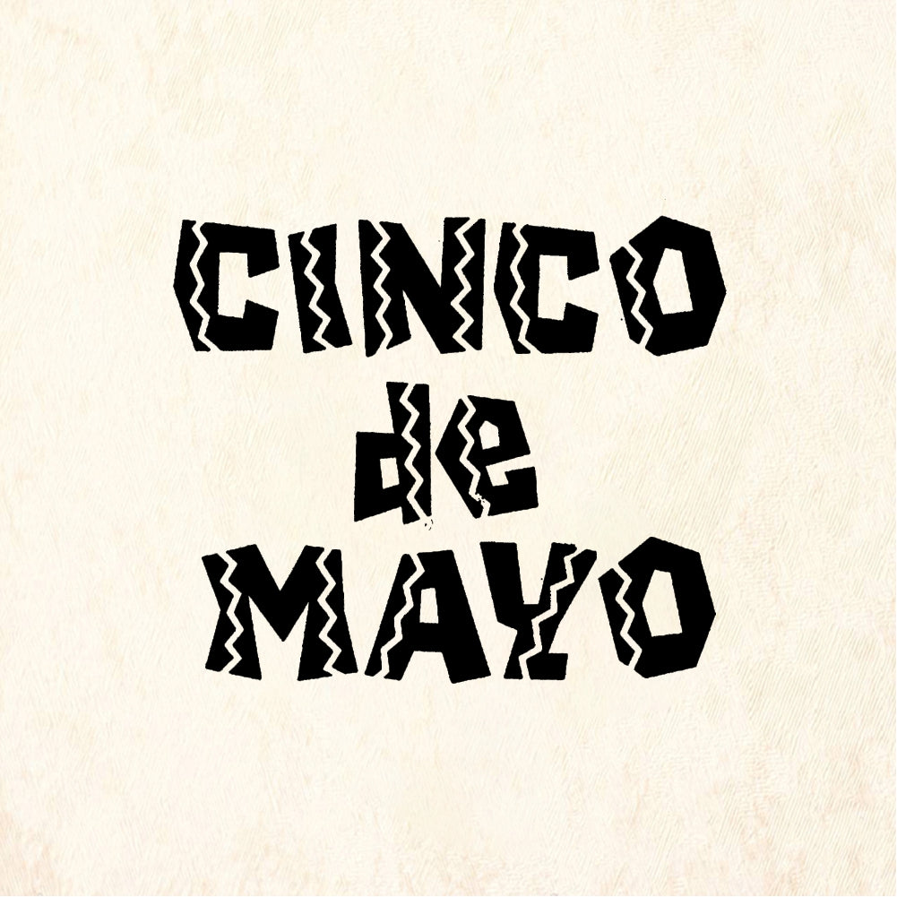 StampaFe CINCO de MAYO - Rubber Stamp 2.5 x 1.5