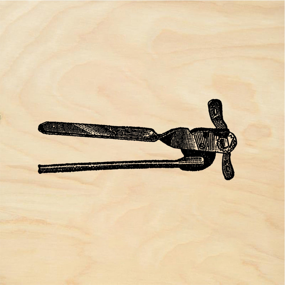 StampaFe Can opener - Rubber Stamp 1.5 x 0.75