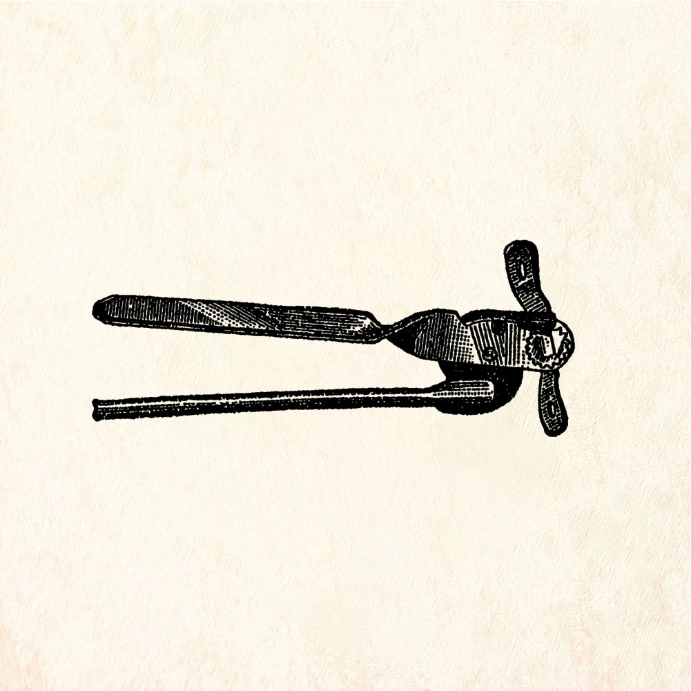 StampaFe Can opener - Rubber Stamp 1.5 x 0.75