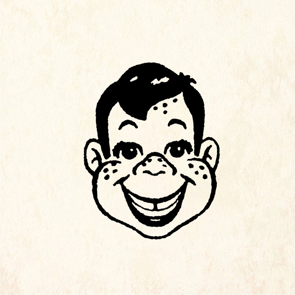 StampaFe Howdy Doody - Rubber Stamp 1 x 1
