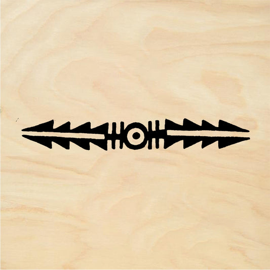 StampaFe Southwest border - Rubber Stamp 3 x 0.5