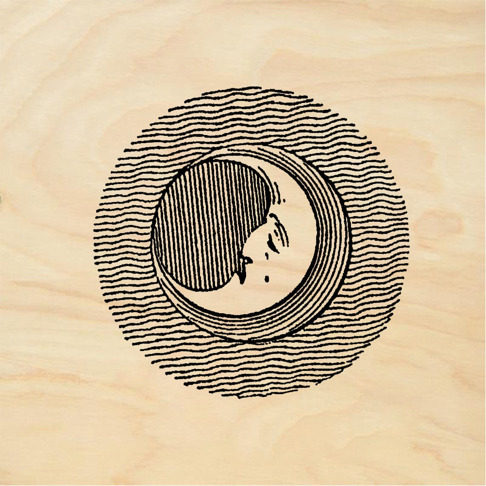 StampaFe Ancient moon - Rubber Stamp 1.25 x 1.75