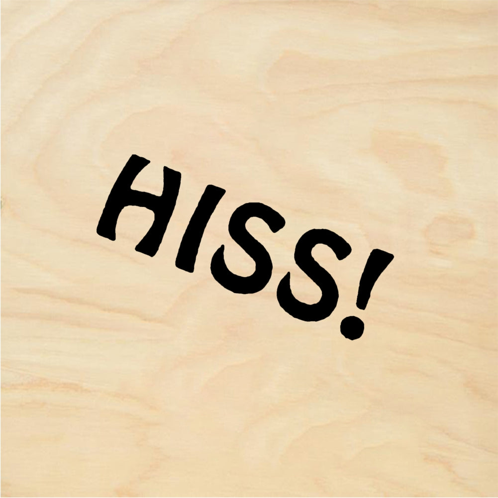 StampaFe HISS! Snake Hiss - Rubber Stamp 0.5 x 0.75