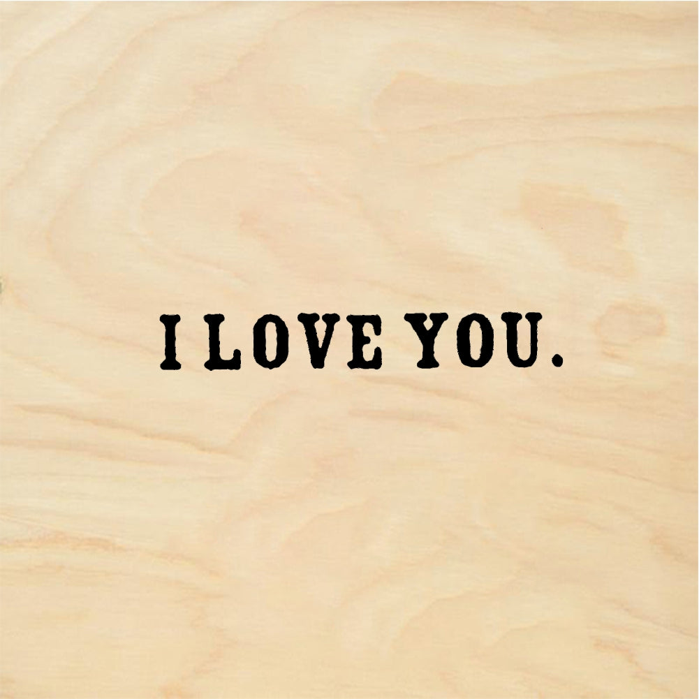 StampaFe I LOVE YOU, teeny Love You - Rubber Stamp 0.75 x 0.5