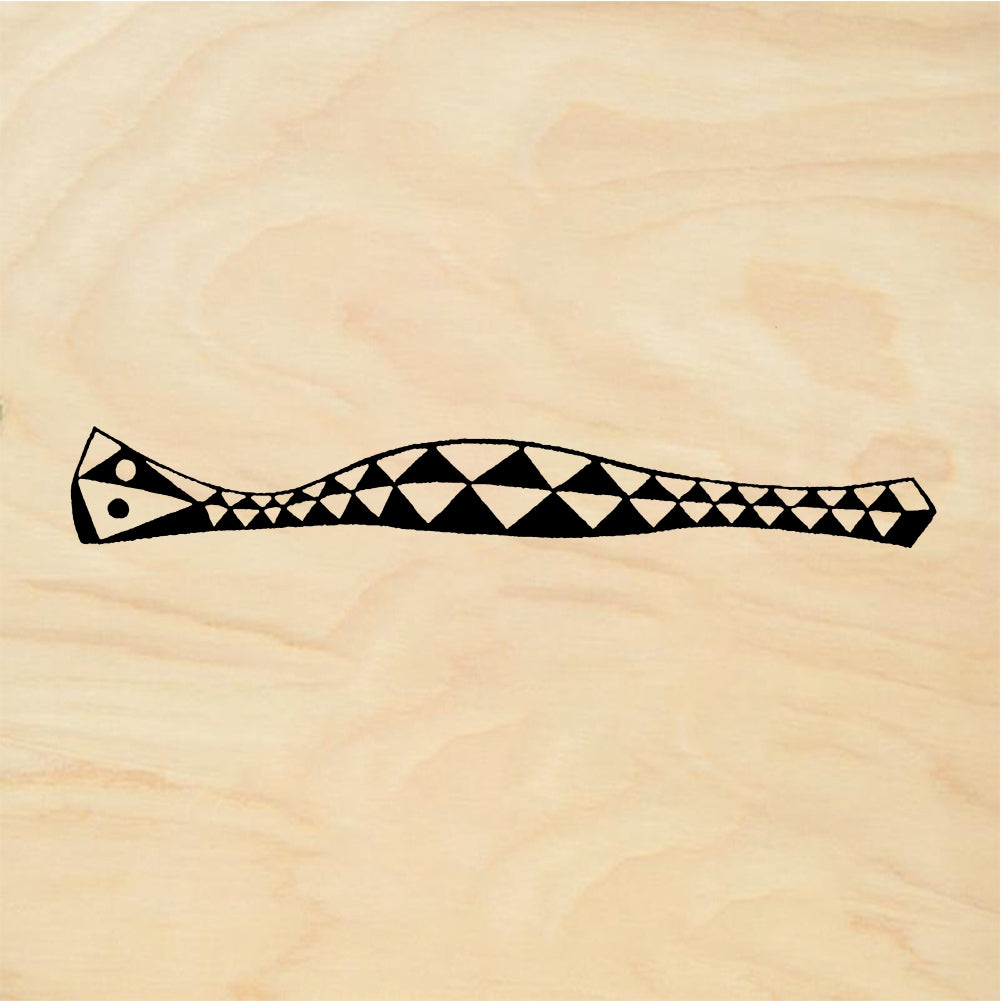 StampaFe Python goddess - Rubber Stamp 1.75 x 0.5