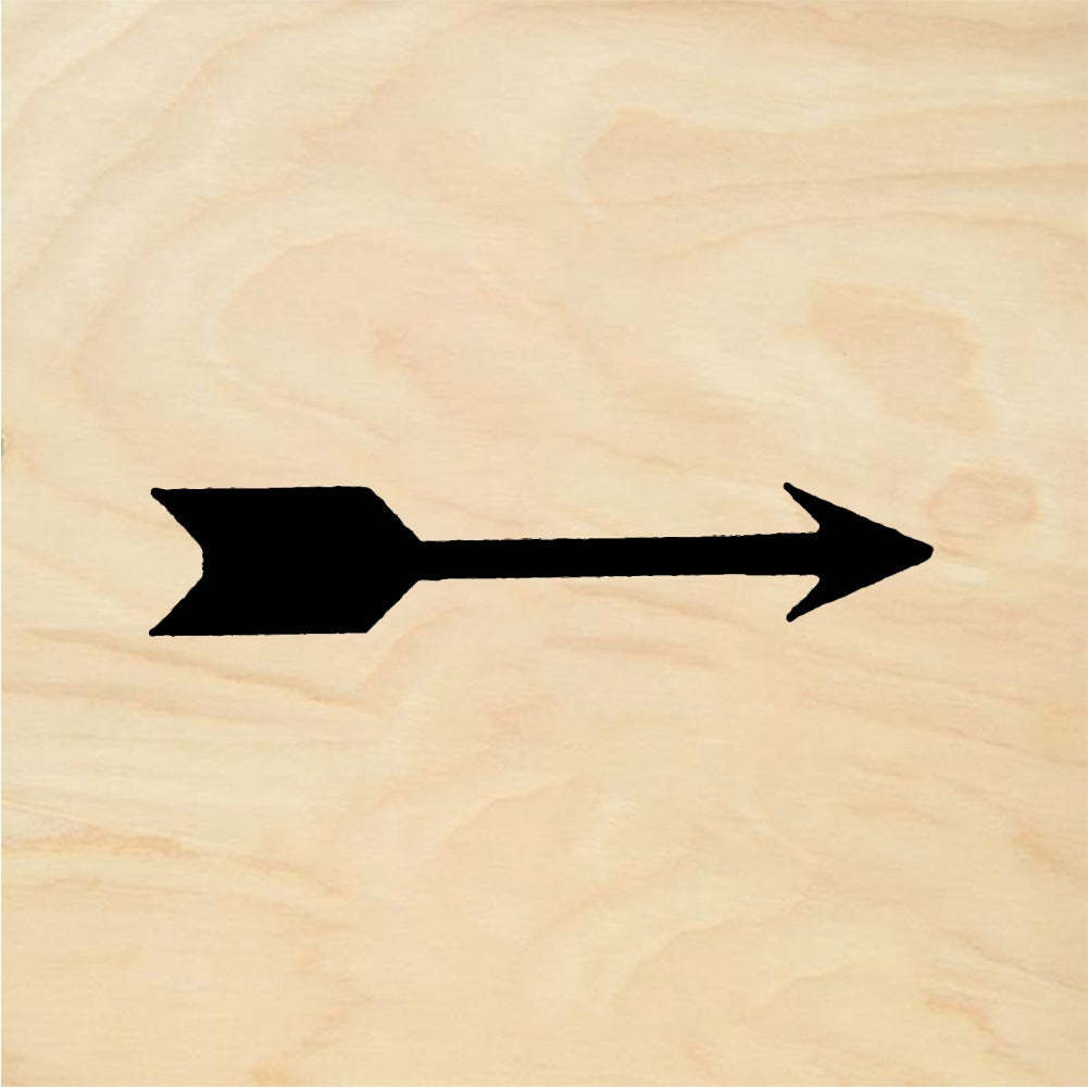 StampaFe Little arrow - Rubber Stamp 1 x 0.5