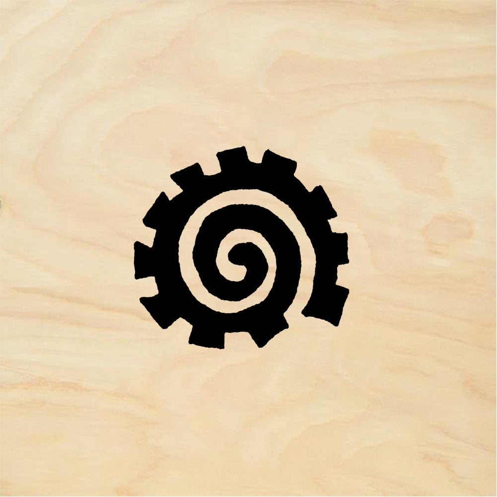 StampaFe Cog, sm. Small Cog Gear - Rubber Stamp 1.25 x 0.75