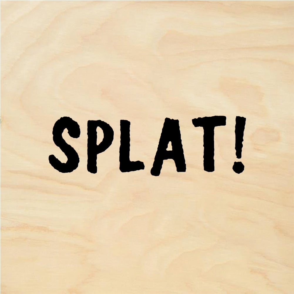 StampaFe SPLAT! Splat - Rubber Stamp 1.25 x 0.5