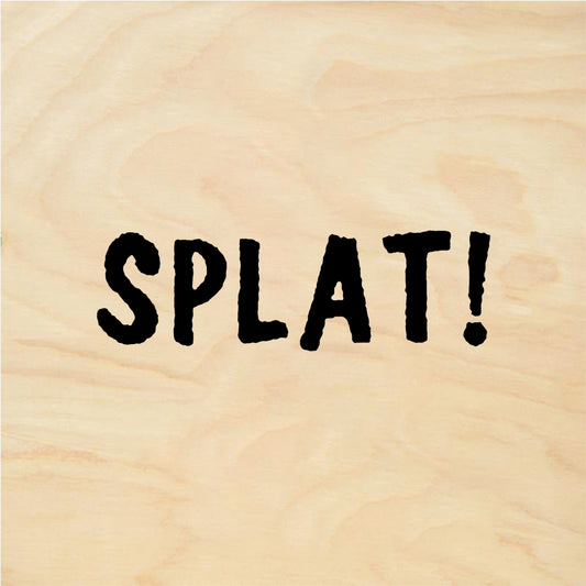 StampaFe SPLAT! Splat - Rubber Stamp 1.25 x 0.5