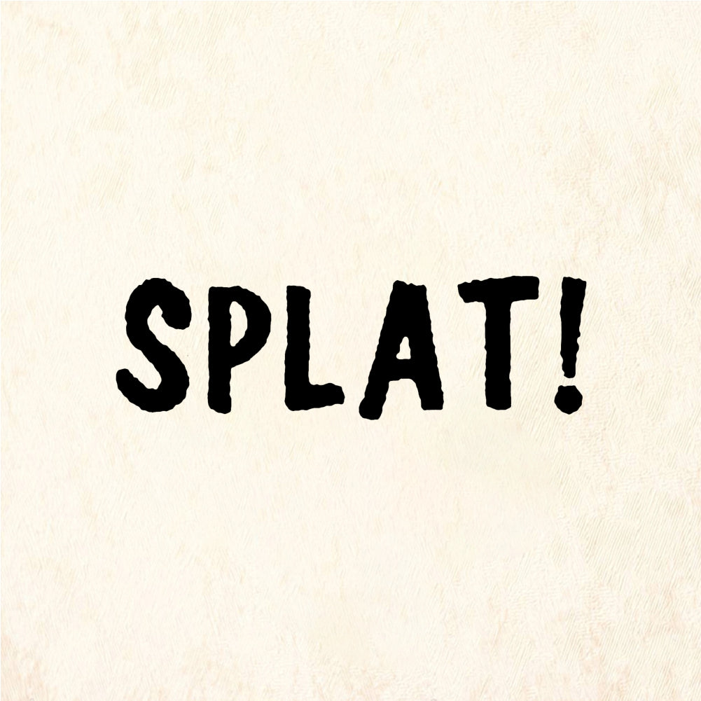 StampaFe SPLAT! Splat - Rubber Stamp 1.25 x 0.5