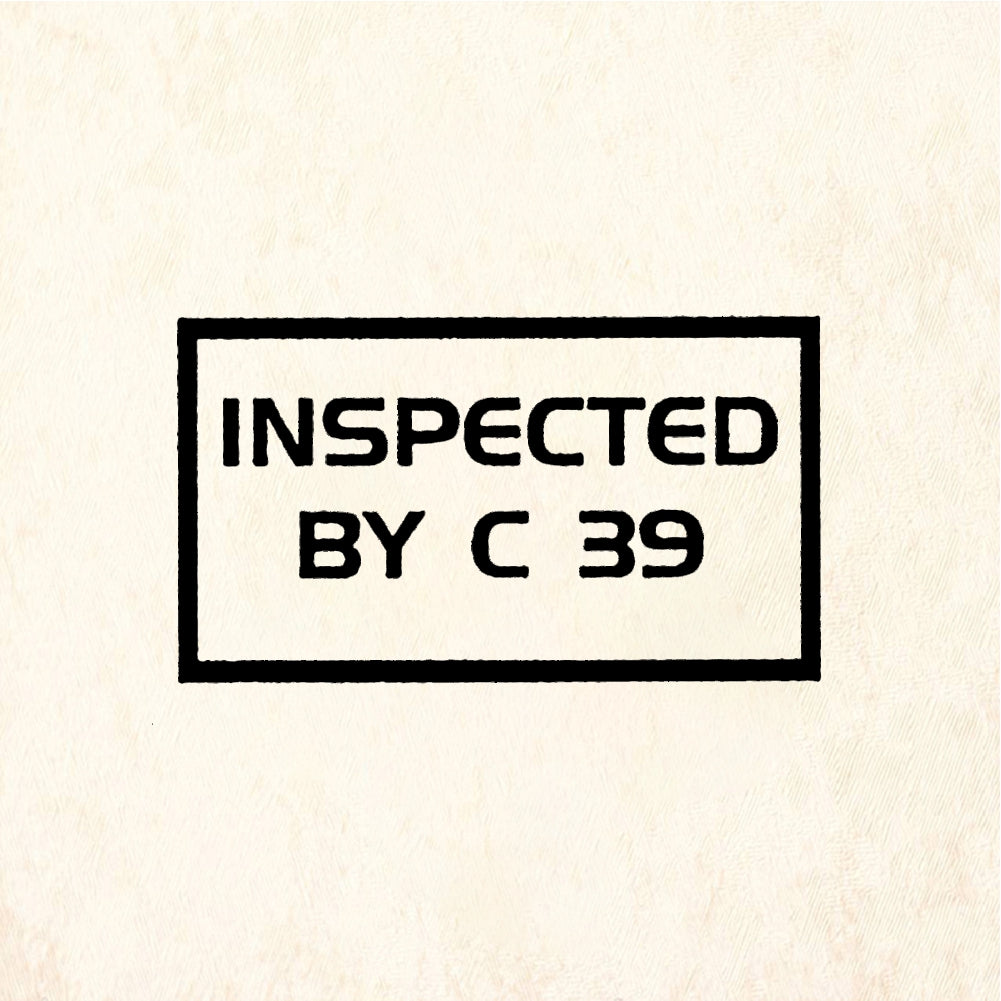 StampaFe SEALED FOR YOUR PROTECTION Sealed For Protection - Rubber Stamp 1 x 1