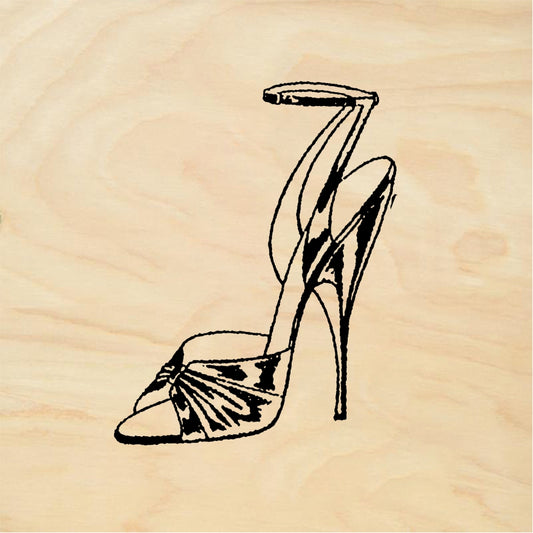StampaFe High heel #4 - Rubber Stamp 1.75 x 0.75