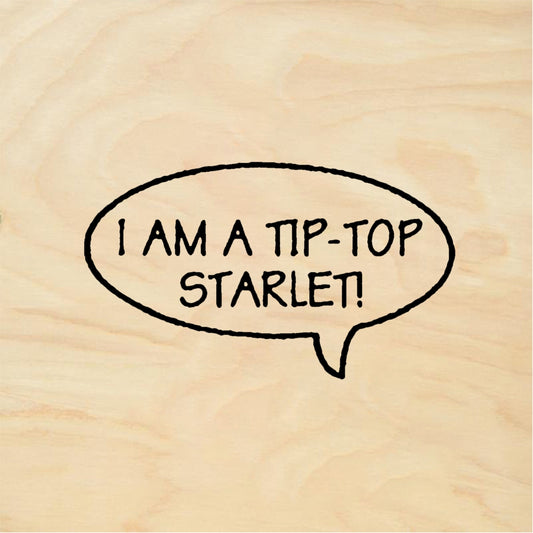 StampaFe I AM A TOP OF SENIORS Top Of Seniors - Rubber Stamp 1 x 1